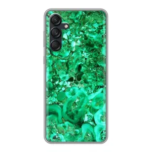 Мраморний чехол на Samsung Galaxy M55 5G (VPrint) (Салатовий Мрамор)