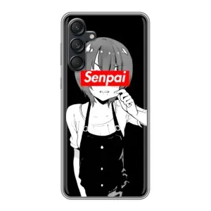 Чехлы Персонажи Аниме Наруто для Samsung Galaxy M55 5G (AlphaPrint) (Senpai)
