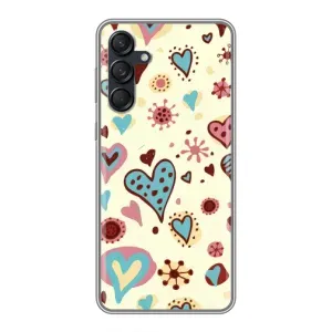 Чехлы для любимой на Гелексі М55 5G (VPrint) (Сердечки)
