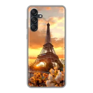 Чехол Эйфелева Башня для Samsung Galaxy M55 5G - (AlphaPrint) (Солнечная башня)