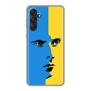 Украинские Чехлы для Samsung Galaxy M55 5G с картинкой УПА (AlphaPrint) (Степан Бандера)