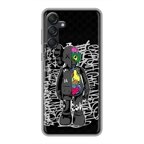 Чохол з принтом «Стиль Bearbrick» для Samsung Galaxy M55 5G