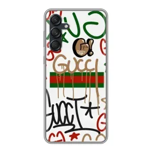 Бренднові Чохли для Samsung Galaxy M55 5G - (PREMIUMPrint) (Стиль GUUCI)