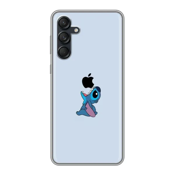 Чехол с принтом «Stitch apple» для Samsung Galaxy M55 5G