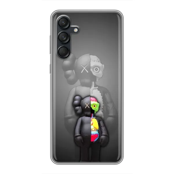Чохол з принтом «Тіло Bearbrick» для Samsung Galaxy M55 5G