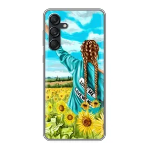 Чохол для Патріота України Samsung Galaxy M55 5G - (AlphaPrint) (Україночка)
