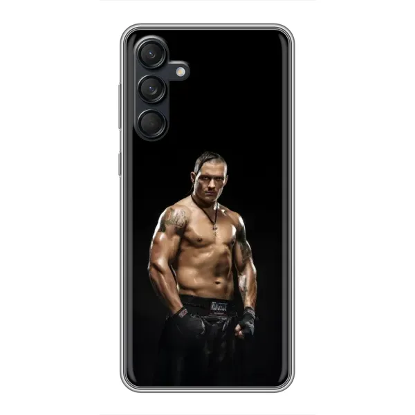 Чехол с принтом «Чемпион Александр Усик» для Samsung Galaxy M55 5G Чехол с принтом «Чемпион Александр Усик» для Samsung Galaxy M55 5G