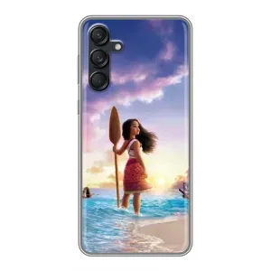 Чохол з мультфільмом Ваяна Samsung Galaxy M55 5G (Моана з веслом)