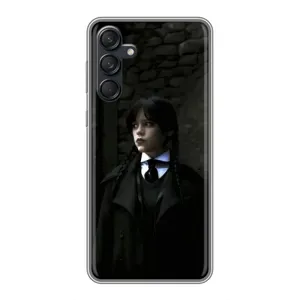 Чохол з дизайном Венздей 2 на Samsung Galaxy M55 5G (Темний стиль Венздей)
