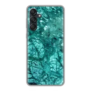 Мраморний чехол на Samsung Galaxy M55 5G (VPrint) (Зелений мрамор)