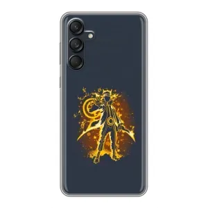 Naruto Anime Чехлы для Галакси М55 5G (AlphaPrint) (золотой Наруто)