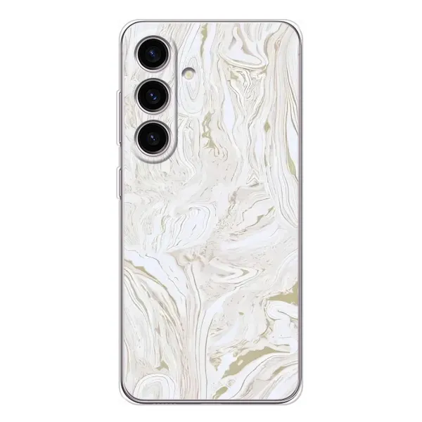 Чехол с принтом «Белый мрамор» для Samsung Galaxy M56