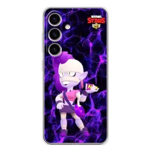 Чехлы Brawl Stars для Samsung Galaxy M56 (AlphaPrint) (Емз Бравл Старс)