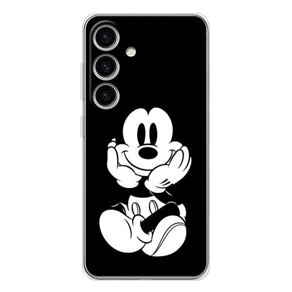 Чохол з принтом «Маус на чорному» для Samsung Galaxy M56