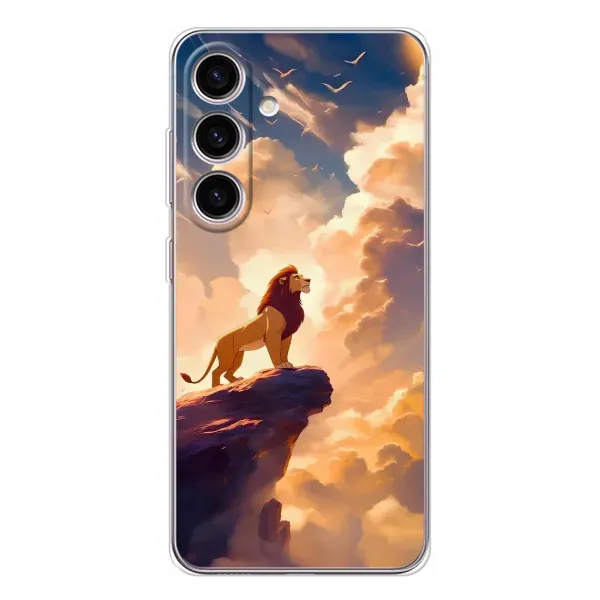 Чохол з принтом «Сімба на скелі» для Samsung Galaxy M56