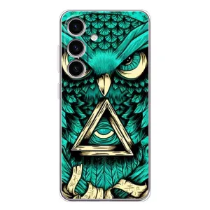 Чохол з пташками на Samsung Galaxy M56 (VPrint) (Сова з оком)