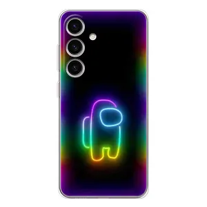 Чохли Амонг Ас для Samsung Galaxy M56 (AlphaPrint) (Яскравий скін)