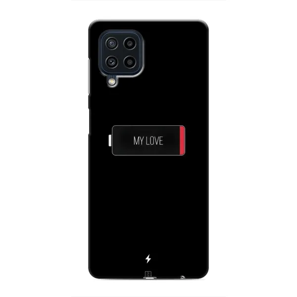 Чехол с принтом «Love battery» для Samsung Galaxy M62 Чехол с принтом «Love battery» для Samsung Galaxy M62