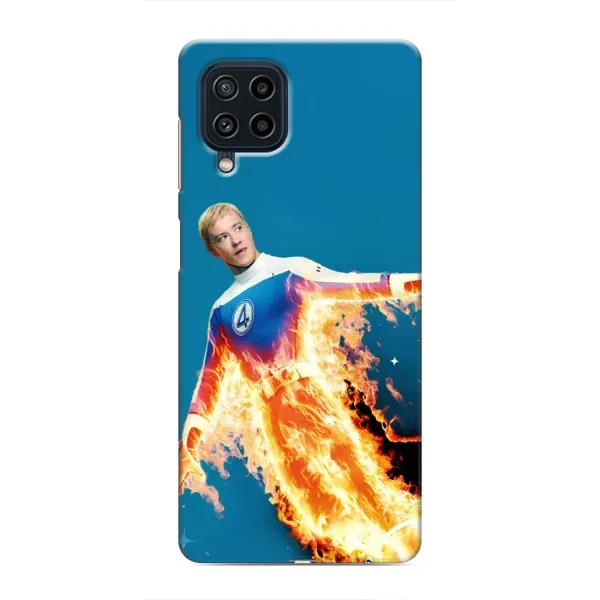 Чохол з принтом «Людина-факел у вогні» для Samsung Galaxy M62 Чохол з принтом «Людина-факел у вогні» для Samsung Galaxy M62