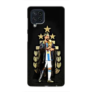 Чохли для Samsung Galaxy M62 (Leo чемпіон) (AlphaPrint) (Мессі Король)