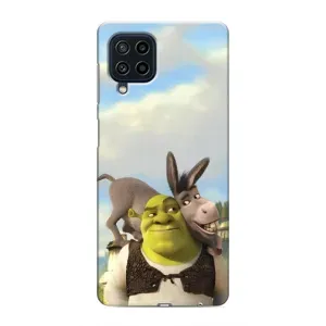 Чохол з мультфільмом Шрек на Samsung Galaxy M62 (Шрек та Осел)