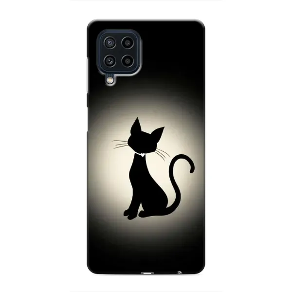 Чехол с принтом «Силуэт котика» для Samsung Galaxy M62 Чехол с принтом «Силуэт котика» для Samsung Galaxy M62
