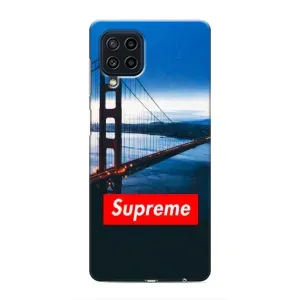 Чеохол для Samsung Galaxy M62 з картинкою Supreme (AlphaPrint) (Стиль Supreme)