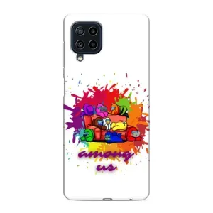 Чохли Амонг Ас для Samsung Galaxy M62 (AlphaPrint) (Яскравий АмонгАс)