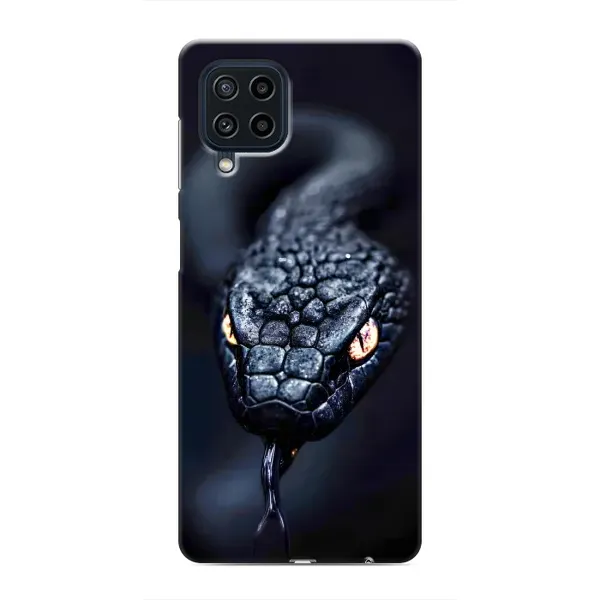 Чохол з принтом «Чорна змія» для Samsung Galaxy M62