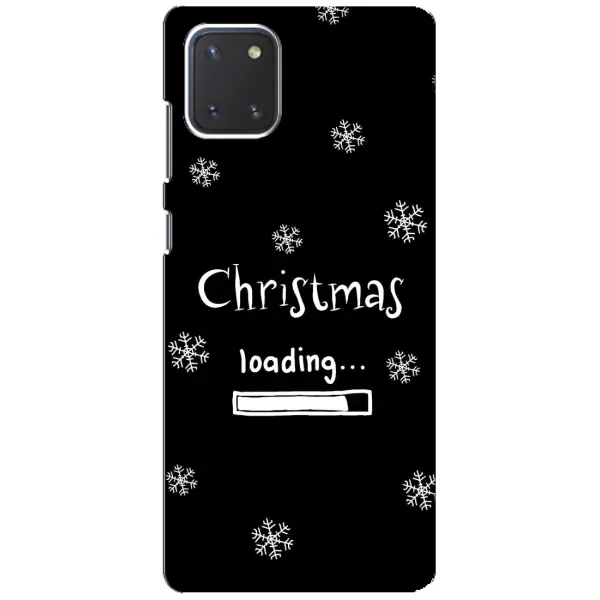 Чохол з принтом «Christmas loading» для Samsung Galaxy Note 10 Lite