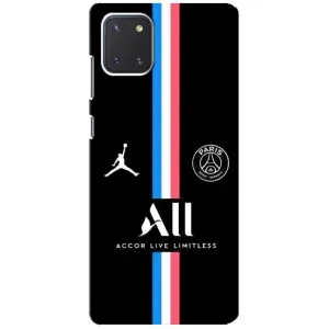 Чохли PSG для Samsung Galaxy Note 10 Lite (AlphaPrint) (футболка ПСЖ)