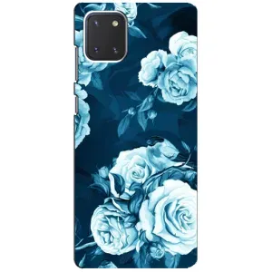 Чехлы (ART) Цветы на Samsung Galaxy Note 10 Lite (VPrint) (Блактині бутони)