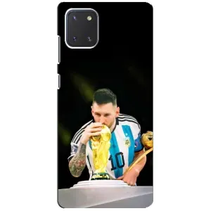 Чохли для Samsung Galaxy Note 10 Lite (Leo чемпіон) (AlphaPrint) (Кубок Мессі)