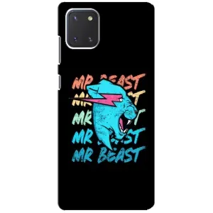 Чохли Містер Біст для Самсунг Гелексі Ноут 10 Лайт (logo Mr beast)