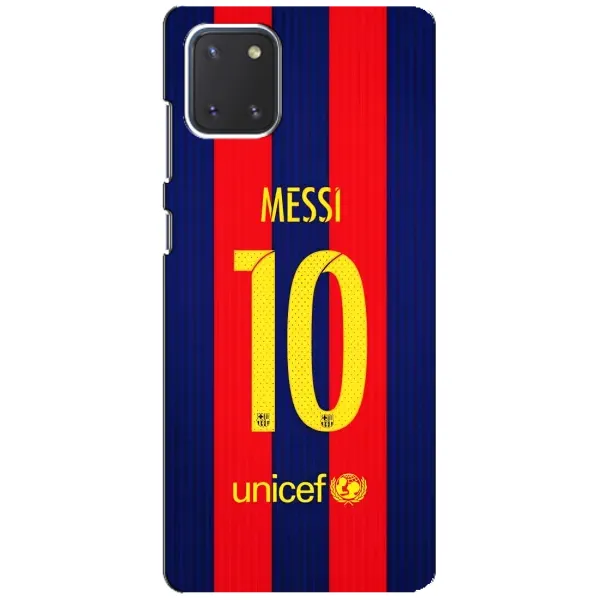 Чехол с принтом «Messi Barca 10» для Samsung Galaxy Note 10 Lite