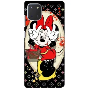 Чохол Disney Mouse Samsung Galaxy Note 10 Lite (PREMIUMPrint) (Мінні peace)