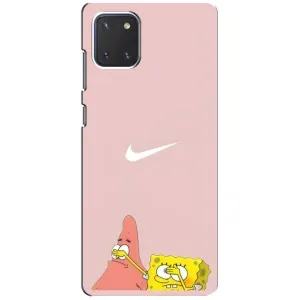 Чохол з принтом «Патрік і Губка» для Samsung Galaxy Note 10 Lite