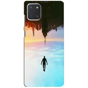 Чохол з людиною павуком для Samsung Galaxy Note 10 Lite - (AlphaPrint) (Людина павук)