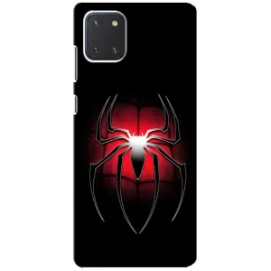 Чохол з людиною павуком для Samsung Galaxy Note 10 Lite - (AlphaPrint) (Паук марвел)