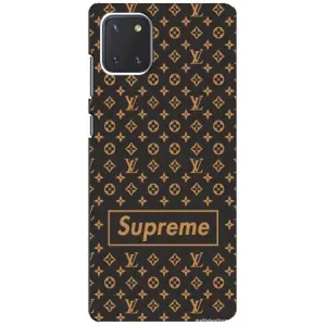Чеохол для Samsung Galaxy Note 10 Lite з картинкою Supreme (AlphaPrint) (Supreme LV)