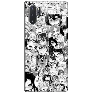 Чехлы Персонажи Аниме Наруто для Samsung Galaxy Note 10 Plus (AlphaPrint) (Ahegao manga)