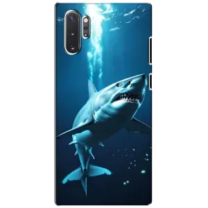 Чохол з картинкою 'Хижаки' для Samsung Galaxy Note 10 Plus (Акула під водою)