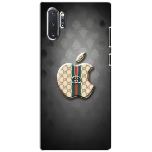 Чехлы ГУЧЧИ для Самсунг Галакси Ноут 10 Плюс (AlphaPrint) (Apple gucci)