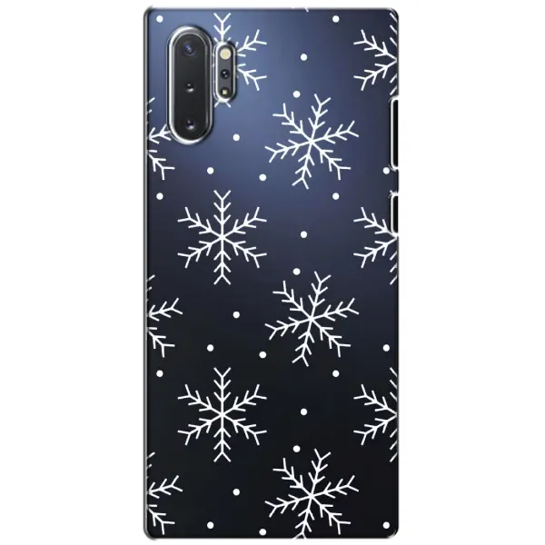Чехол с принтом «Белые снежинки» для Samsung Galaxy Note 10 Plus