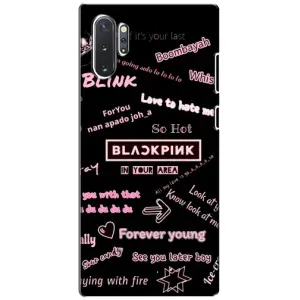 Чехол с музыкальной группой для Samsung Galaxy Note 10 Plus (BLACKPINK)