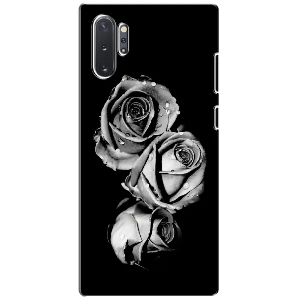 Чохол з принтом «Чорна троянда» для Samsung Galaxy Note 10 Plus