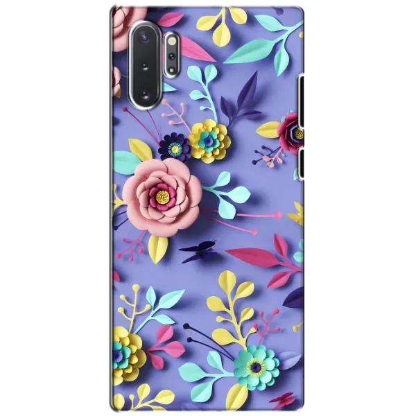 Чехол с принтом «Цветочный дизайн» для Samsung Galaxy Note 10 Plus