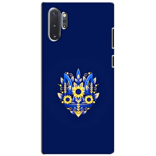 Чохол з принтом «Квітковий Герб» для Samsung Galaxy Note 10 Plus