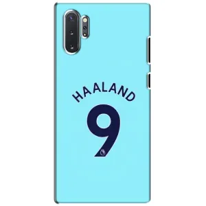 Чехлы с футболистом Ерлинг Холанд для Samsung Galaxy Note 10 Plus (AlphaPrint) (Ерлинг Холанд 9)