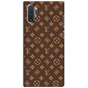 Чехлы Луи Витон для Samsung Galaxy Note 10 Plus (AlphaPrint - LOUIS VUITTON) (фон LOUIS VUITTON)